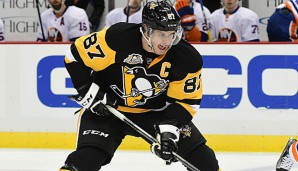 Sidney Crosby rettet die Pittsburgh Penguins kurz vor Schluss