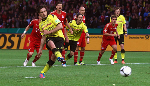 Borussia Dortmund gewann die letzten fünf Pflichtspiele gegen den FC Bayern München