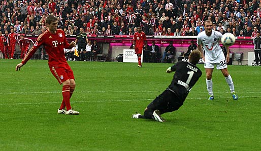 2:1 setzten sich die Bayern beim letzten Duell mit Hannover im eigenen Stadion durch