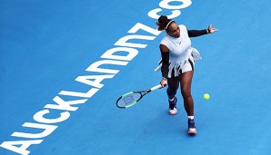Serena Williams will im neuen Jahr wieder voll angreifen