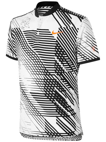 Das Shirt, dass Roger Federer bei den Australian Open 2017 getragen hat - mit Autogramm