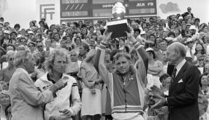 Platz 9: Björn Borg (Schweden) - French Open: 6 Titel (1974, 1975, 1978-81)