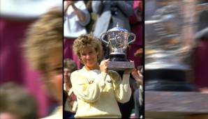 Platz 4: Chris Evert (USA) - French Open: 7 Titel (1974, 1975, 1979, 1980, 1983, 1985, 1986)