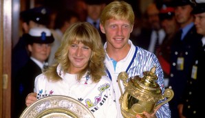 1989: Aus deutscher Sicht ein unvergessliches Wimbledon-Jahr! Boris Becker und Steffi Graf, die sieben Mal in England siegt, holen den Titel bei den Herren und den Damen