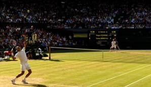 Platz 3, Wimbledon - Preisgeld 2017: 15,8 Millionen Britische Pfund (ca. 18,3 Millionen Euro)