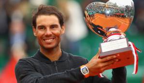 Monte-Carlo 2017: "La Decima" - Rafael Nadal feiert nach einem 6:1, 6:3-Erfolg gegen Albert Ramos-Vinolas Titel Nummer 10 im Fürstentum.