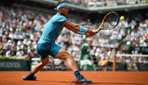 Rafael Nadal muss im Viertelfinale der French Open 2018 einen Rückstand gegen Diego Schwartzmann aufholen.