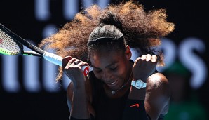 Serena Williams hat 2017 in Melbourne noch keinen Satz verloren
