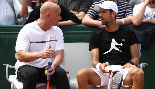 Novak Djokovic über die Zusammenarbeit mit Andre Agassi | SPOX ... - SPOX.com