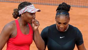 Serena und Venus Williams sind in Paris eine Runde weiter