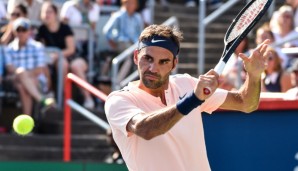Roger Federer hat den Tennis-Thron dicht vor Augen