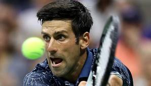 Novak Djokovic hat schon acht US-Open-Sätze gespielt