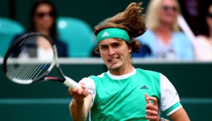 In Halle im Finale, in Wimbledon soll Woche zwei her: Alexander Zverev