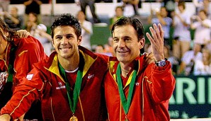 Fernando Verdasco und Emilio Sanchez haben 2008 zusammen bereits den Davis Cup gewonnen
