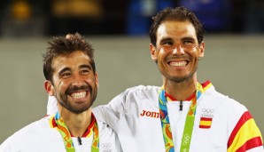 Marc Lopez und Rafael Nadal haben den Spaniern in Rio Gold gebracht