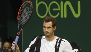 Andy Murray geht 2017 als Favorit ins Turnier von Doha