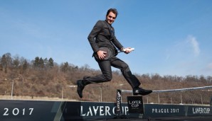 Roger Federer erwartet gute Stimmung beim Laver Cup in Prag!