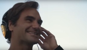 DJ Roger Federer am Start!