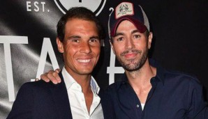 Zwei der bekanntesten Spanier weltweit: Rafael Nadal und Enrique Iglesias
