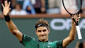 Roger Federer deklassierte Rafael Nadal im Achtelfinale von Indian Wells