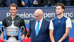 Bilder aus Barcelona: Turniersieger Rafael Nadal und Dominic Thiem
