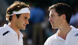 Einseitige Beziehungen: Roger Federer und Tim Henman