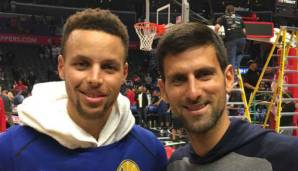 Stephen Curry, Novak Djokovic