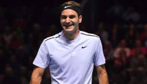 Roger Federer spielt in Glasgow in einem traditionellen Kilt
