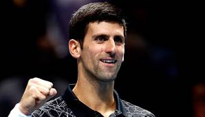 Novak Djokovic hat Grund zur Freude