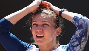 Das wird knapp - Simona Halep droht das French-Open-Aus