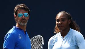 Patrick Mouratglou hat mit Serena Williams einiges zu besprechen