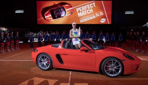 Angelique Kerber spielt beim Porsche Tennis Grand Prix um den dritten Titel