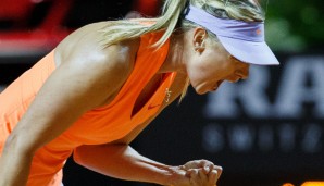 Erlösung - Maria Sharapova brüllt die Freude nach ihrem Comeback-Sieg raus