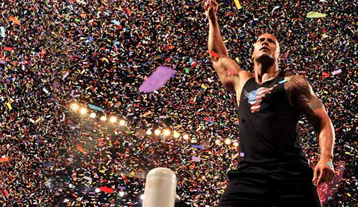 Bei Raw in Miami feierte The Rock im Ring seinen Geburtstag