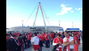Europa-League-Finale in Turin 2014 zwischen dem FC Sevilla und Benfica Lissabon