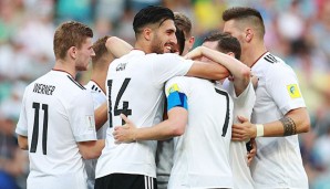 Deutschland gilt als großer Favorit beim Confed Cup in Russland