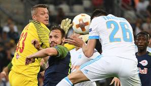 Spielt Florian Thauvin den Ball bei Marseilles Führungstreffer mit der Hand?