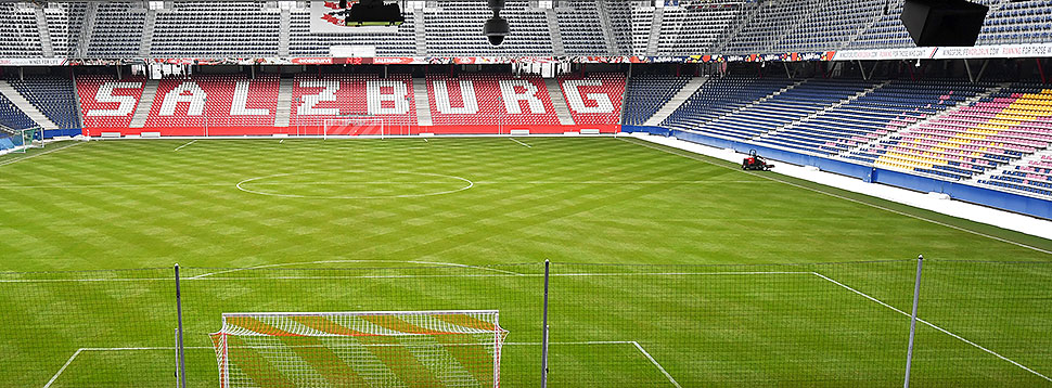 Das Stadion in Salzburg fasst rund 30.000 Zuschauer