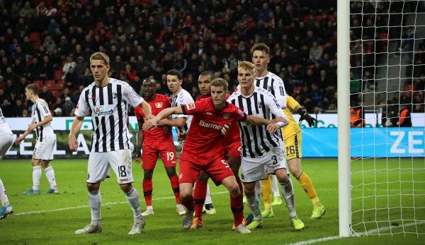 Der SC Freiburg empfängt Bayer Leverkusen zum Freitagabendspiel.