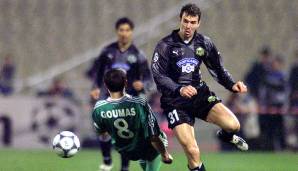 Mario Haas - 3 Tore für SK Sturm Graz, zuletzt getroffen am 20. Februar 2001 gegen Panathinaikos.