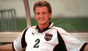 Markus Schopp (28): Der Blondschopf, damals Spieler bei Brescia in der Serie A, startete rechts im Mittelfeld. Kam insgesamt auch auf 58 Länderspiele und war damals fraglos einer der besten heimischen Flügelspieler seiner Generation.