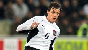 Rene Aufhauser (26): Pferdelunge im Mittelfeld. Der Sechser damals noch beim mittlerweile komatösen GAK unter Vertrag. Absolvierte 57 Länderspiele, ist heute Co-Trainer bei RB Salzburg.