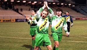 Mittelfeld: Stephan Marasek: Der Südstädter agierte als Mandrekos Gegenüber. Kickte zwischen 1993 und 1996 für den SK Rapid und sollte später für Freiburg, FC Tirol und Wüstenrot Salzburg auflaufen.