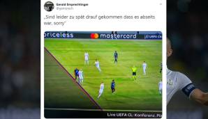 @gemprech hat die Kommunikation der UEFA-Schiedsrichter nachgezeichnet.