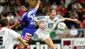 Platz 5 - Aleksandr Metlitski (FC Pasching): 38 Jahre, 4 Monate und 2 Tage alt beim 1:0-Treffer gegen VfB Admira Wacker Mödling (24.08.2002, Endstand 2:0).