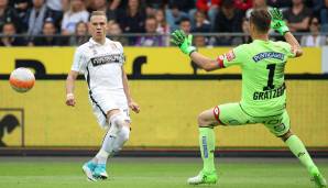 Platz 26 – Christoph Monschein (600.000 Euro – von Admira zu Austria Wien): Galt der Stürmer anfangs lediglich als solider Transfer hat sich die Wahrnehmung in dieser Saison gedreht. Nach 15 Toren in 22 Spielen stand ein PL-Transfer im Raum.