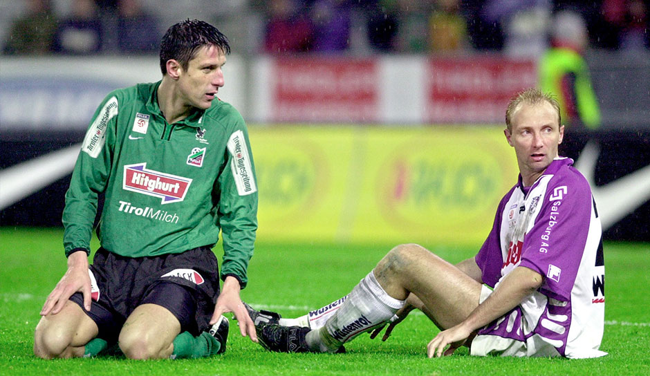 Heute vor 20 Jahren: Mit dieser Elf bugsierte der FC Tirol ...