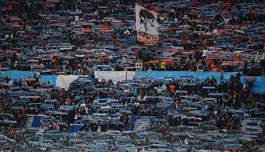 Die Fans von Olympique Marseille werden auch im Spiel gegen Salzburg für gute Stimmung sorgen.