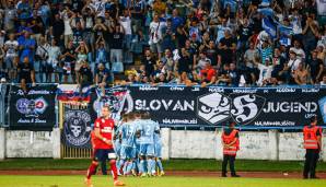 Über 1.000 Slovan-Fans werden in Wien erwartet