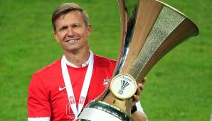 Der künftige RB-Leipzig-Trainer Jesse Marsch hat in Österreich mit Red Bull Salzburg den Pokal geholt.
